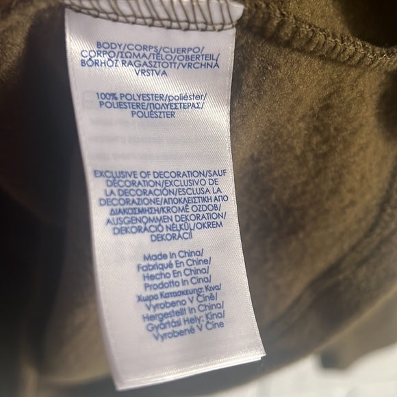 Chaps Fleece Half-Zip Pullover sizes small available NWT - Picture 10 of 11